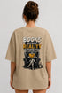Books Because Reality Is Overrated Premium Oversized Graphic T-Shirt for Women