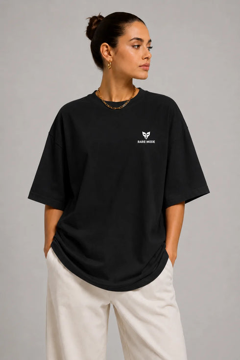 Rare Mode Butterfly Oversized T-Shirt – Luxury Streetwear Graphic Tee