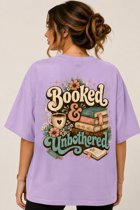 Booked & Unbothered Oversized T-Shirt