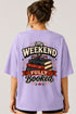 My Weekend Is Fully Booked Oversized T-Shirt