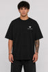 Rare Mode After Hours Oversized Black T-Shirt front view