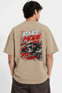 Apex Hunter Oversized Graphic T-Shirt Rare Mode