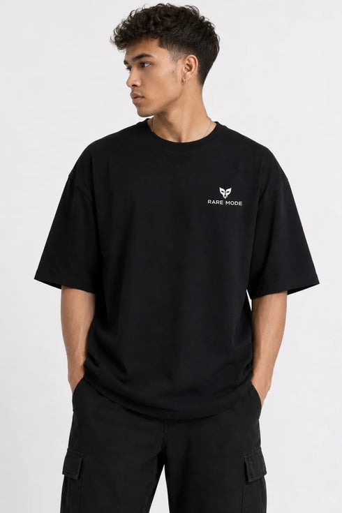 Apex Hunter Oversized Graphic T-Shirt Rare Mode