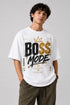 Boss Mode Oversized T-Shirt – Premium Streetwear Graphic Tee
