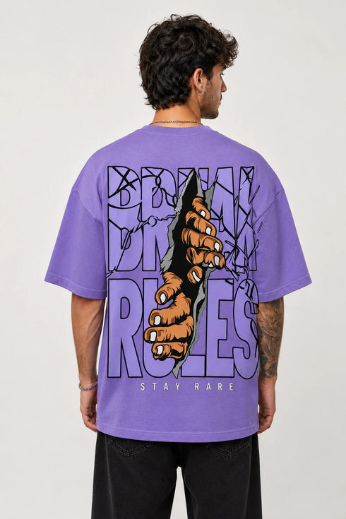 Break Rules Oversized T-Shirt | Rare Mode