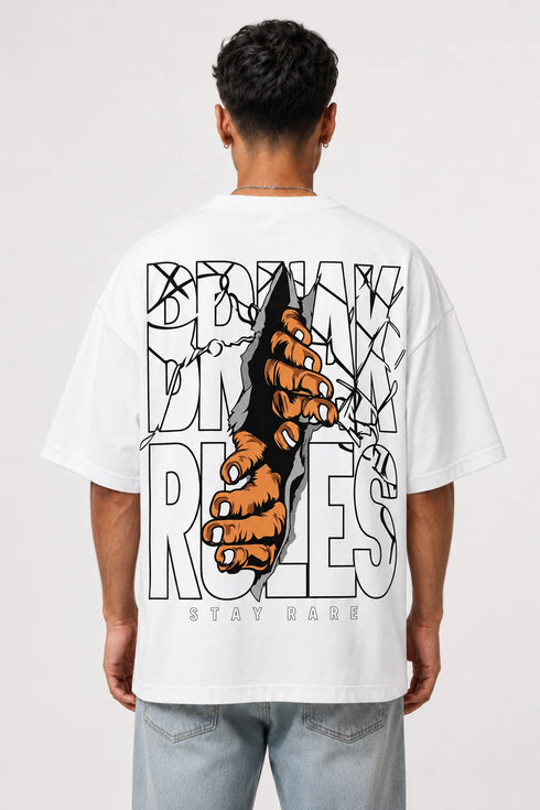 Break Rules Oversized T-Shirt | Rare Mode