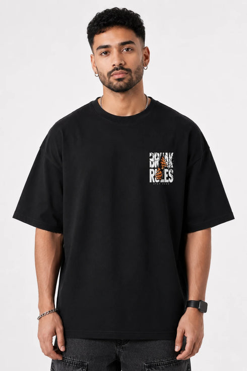 Break Rules Oversized T-Shirt | Rare Mode