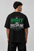 Built By Discipline Oversized Graphic T-Shirt Rare Mode - Built By Discipline Black Back