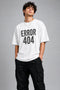 ERROR 404 Oversized Graphic T-Shirt