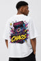 Insert Chaos Oversized Graphic T-Shirt Rare Mode
