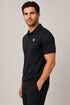 Men's Performax Polo T-Shirt - Black side view