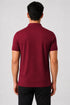 Men's Performax Polo T-Shirt - Maroon back view