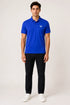 Men's Performax Polo T-Shirt - Royal Blue full model view