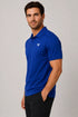 Men's Performax Polo T-Shirt - Royal Blue side view