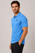 Men's Performax Polo T-Shirt - Sky Blue side view