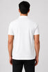 Men's Performax Polo T-Shirt - White back view