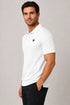 Men's Performax Polo T-Shirt - White side view
