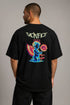 Sacrifice Angel Premium Men Oversized T-Shirt black back view
