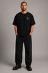 Sacrifice Angel Premium Men Oversized T-Shirt black full front view