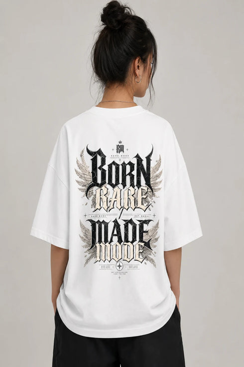 Born Rare Made Mode Oversized T-Shirt Rare Mode