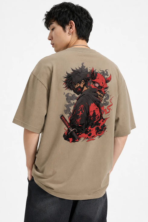 Rare Mode Oni Shadow Oversized T-Shirt