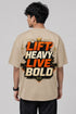 Lift Heavy Live Bold Oversized Graphic T-Shirt Rare Mode