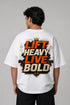 Lift Heavy Live Bold Oversized Graphic T-Shirt Rare Mode