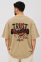 Trust No One Premium Oversized Graphic T-Shirt
