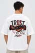 Trust No One Premium Oversized Graphic T-Shirt