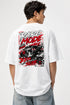 Apex Hunter Oversized Graphic T-Shirt Rare Mode